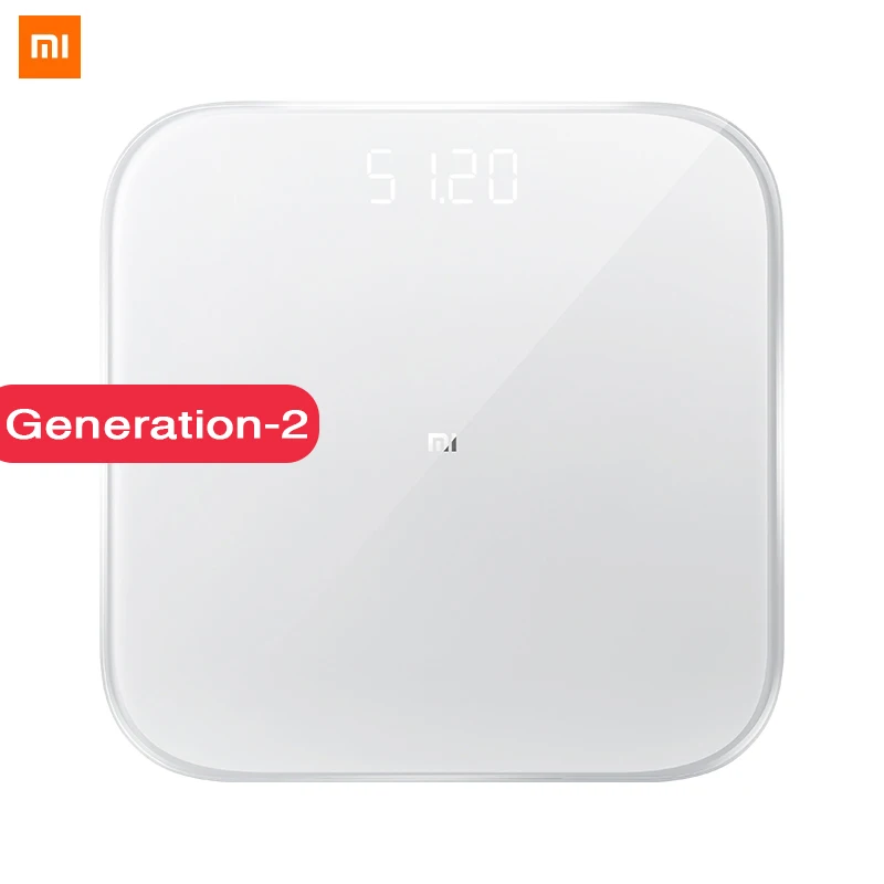 Orinigal Xiaomi умные весы 2 Mi Смарт Здоровья весовая шкала Bluetooth 5 0 потеря веса фитнес