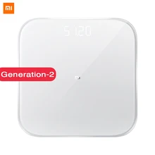 Orinigal Xiaomi balance intelligente 2 Mi santé intelligente balance de poids Bluetooth 5.0 perte de poids Fitness soutien iOS 9 Android 4.3 Mifit APP