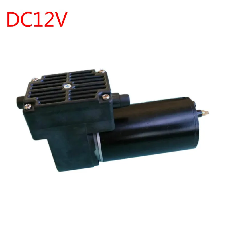 12V YIMAKER микро вакуумный насос-80 кПа DC12V 24V автоматическая низкая мощность всасывающая щетка поршневой воздушный насос Коррозионностойкий - Напряжение: 12V
