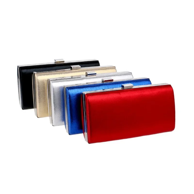 Women Evening Bag Red Black Day Clutch Bridal Wedding Party Purse