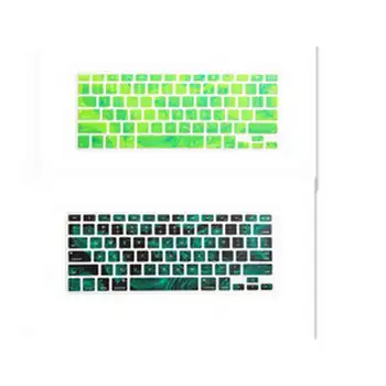 

Fresh Tree Leaf Design Silicone Laptop Keyboard Skin Protector Cover Protective Film Guard For Macbook Pro Air Retina 13 15 17