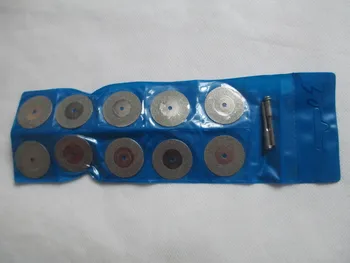 

10Pcs 1" 30mm Diamond Cutting Discs Rotary Blade Disc Blades Circular Saw Abrasive Sawblade for Glass,Marble,Tile or Granite