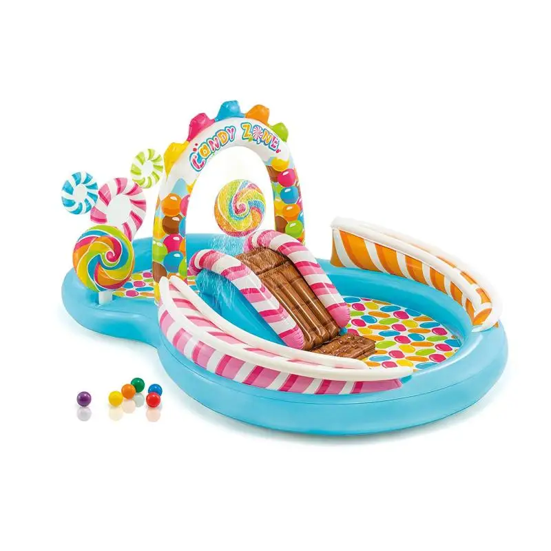 rainbow inflatable baby walker
