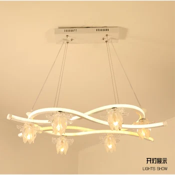 

Modern led Chandelier for Kitchen Dining Room White Pendant Lamp LED Lighting Pendant Chandelier Suspension Hanging Fixtures
