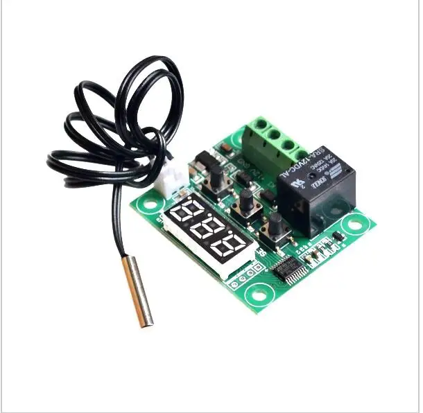 

10PCS W1209 DC12V heat cool temp thermostat temperature control switch temperature controller thermometer thermo controller