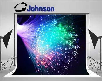 

led dj optical fibres dinamic stage photography backgrounds Vinyl cloth High quality Computer print party photo backdrop