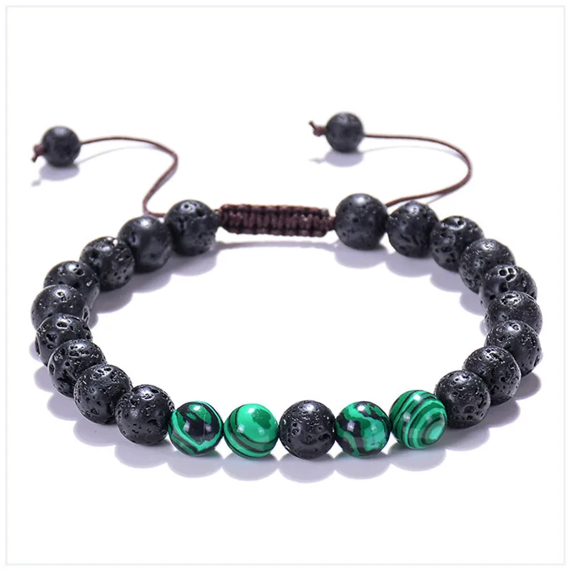 lava stone natural stone bracelets