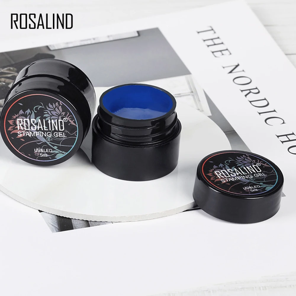 

8ml Oil UV Gel Lacquer Soak Off Varnish for Nail Art Stamping Plate Nail Stamping Gel Polish Black White Print Manicure Decors
