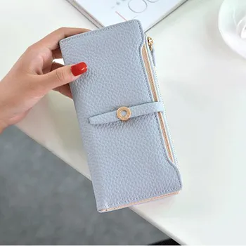 

Xiniu New Arrival Bag Fashion Pumping Belt Buckles Long Style Lady's Purse Wallet Card Bag Fashion Temperament bolsa feminina