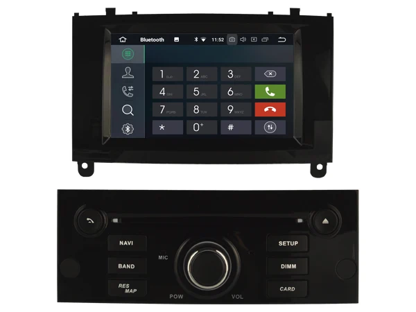Perfect touch screen OTOJETA Android 9.0 car dvd player FOR PEUGEOT 407 HU car accessories gps Multimedia radio tape recorder Stere 4 Perfect touch screen OTOJETA Android 9.0 car dvd player FOR PEUGEOT 407 HU car accessories gps Multimedia radio tape recorder Stere 4