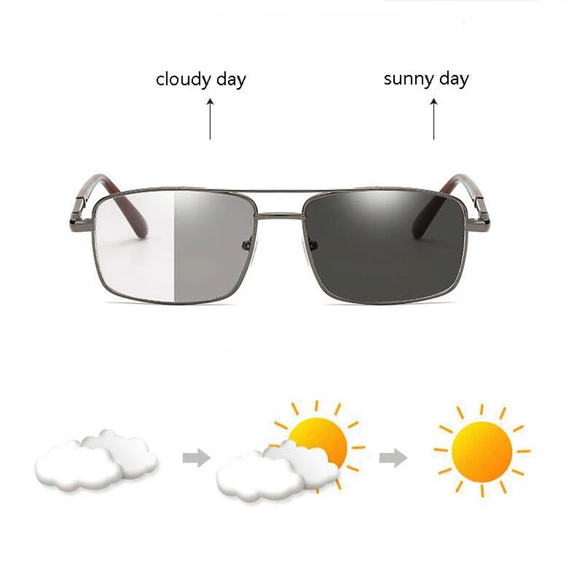 Señores Photochromic lens gafas de sol polarizadas outdoor driving angel gafas ~ 