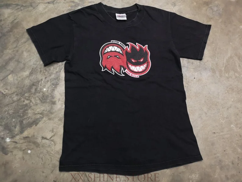 Vintage Spitfire Wheels Skateboard T 