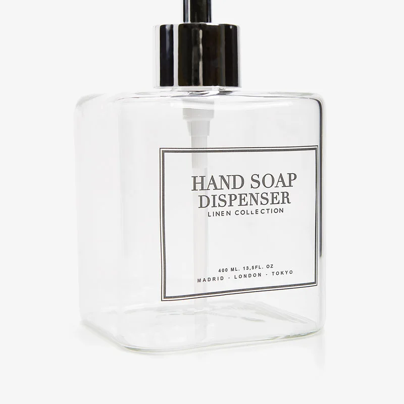 Kaufen 400 ml Glas Dispenser Lotion Pumpe Seife Dispenser Bad Sanitizer Waschen Hand Waschbecken Flüssigkeit Flasche Bad Glas Behälter Flasche