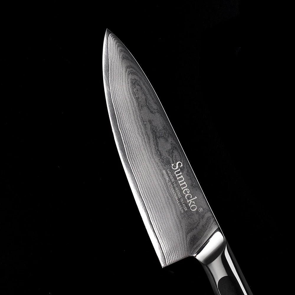 damascus steel kitchen knife