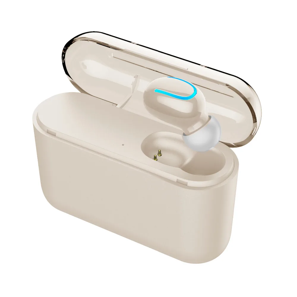Q26 single ear headset true wireless Bluetooth earbuds 1500mAh charger shell 5.0 automatic boot / shutdown paired small body Q26 single ear headset true wireless Bluetooth earbuds 1500mAh charger shell 5.0 automatic boot / shutdown paired small body