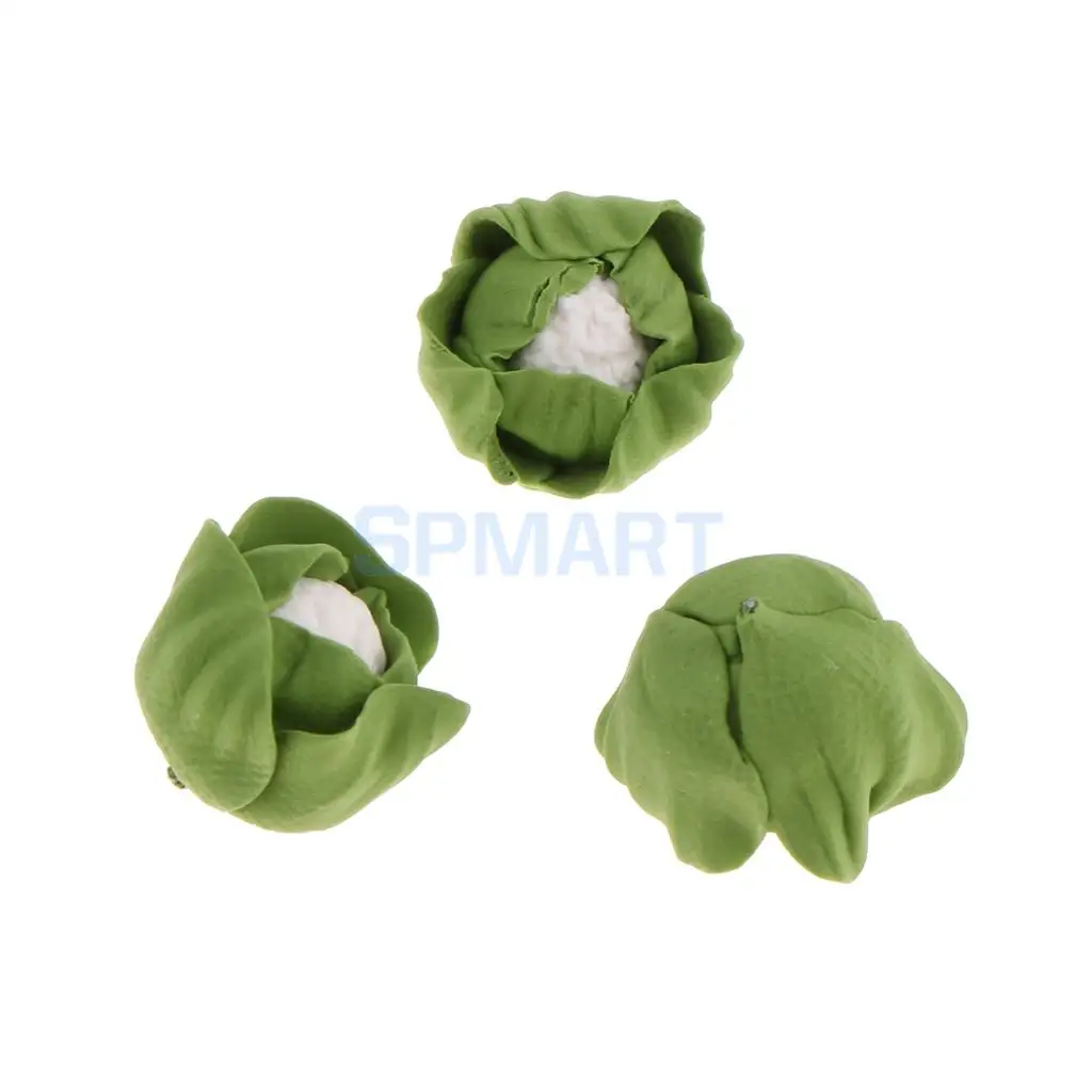 MagiDeal 5Pcs/Lot 1/12 Scale Dollhouse Miniature Watermelon Grape Vegetable Fruit Food for Dolls House Kitchen Garden Decor