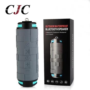 

Newest BTM610 Portable Outdoor Waterproof Shockproof Bluetooth Wireless Sport Speaker Gray