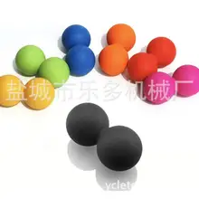 50 pcss/лот арахиса Лакросс мяч подвижность массажный мячик Myofascial& триггер точка релиз валик для мышц мяч Кроссфит