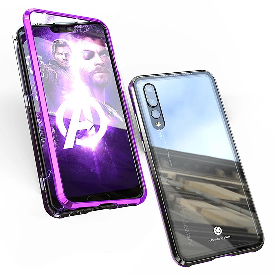 Essien Luxury Shockproof Transparent Clear Adsorption Phone