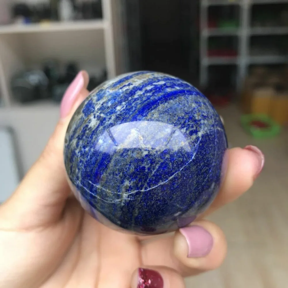 Lapis lazuli кварц хрустальный шар rieki Исцеление натуральный камень и minera украшение