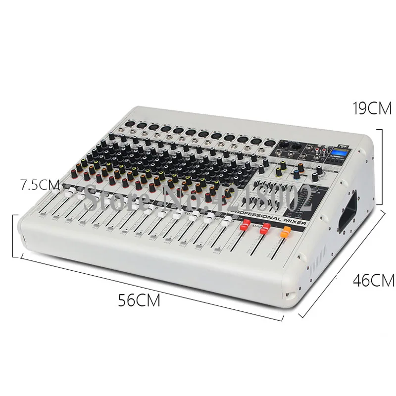 Pro High Power 750W+750W 12 Channel Bluetooth