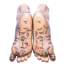 Высокое качество, 20 см, модель для иглоукалывания ног, иглоукалывание для ног, модель для акупунктуры ног, модель для иглоукалывания ног, инструмент для обучения, 2 шт