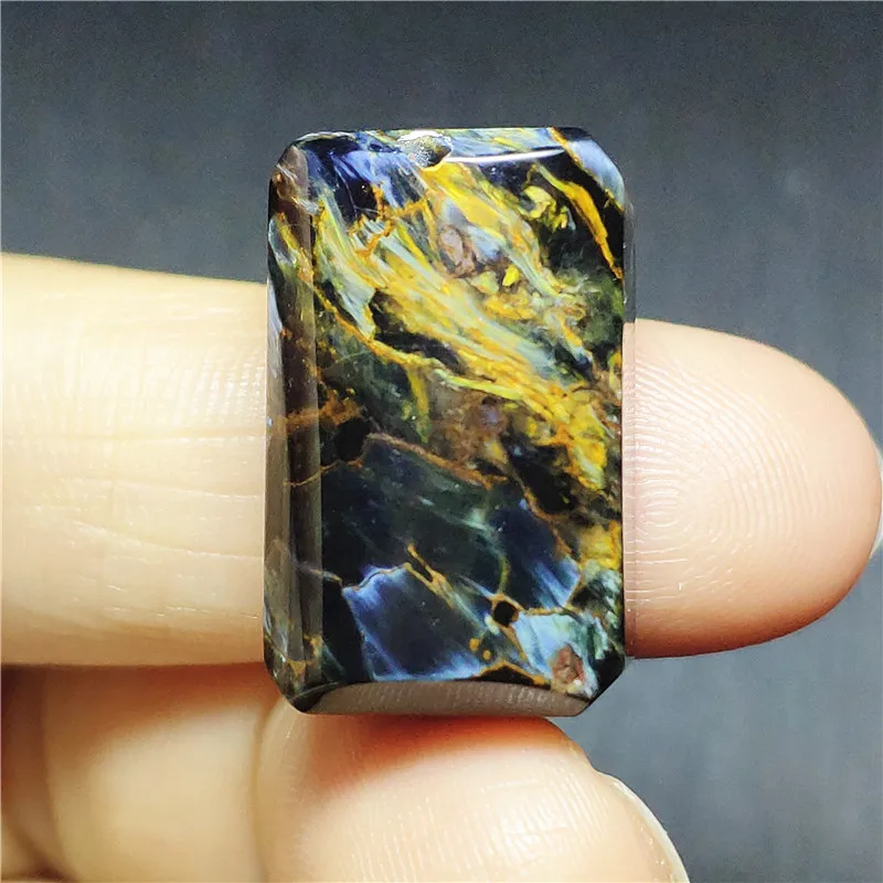 Natural Blue Pietersite Pendant (3)