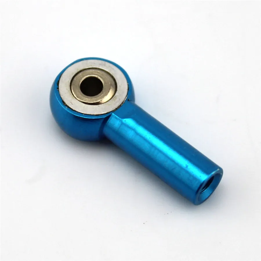 1pc J388 Blue Color Aluminum Alloy Ball Link 3mm M3 Thread Ball Head Joint Model Vehicle Connecting Free Shipping Russia pack of 8pcs aluminum alloy m3 metal ball head holder tie link rod end joint rc climbing crawlers car for 1 10 d90 scx10