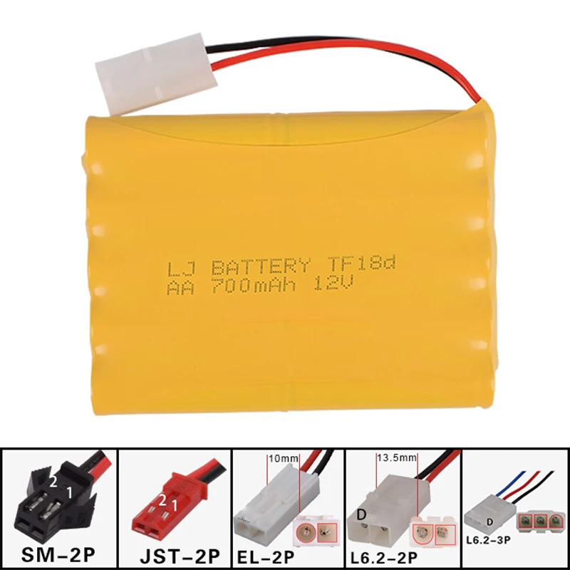 12v 700mAh AA батарея NI CD H электрические игрушки дистанционное управление