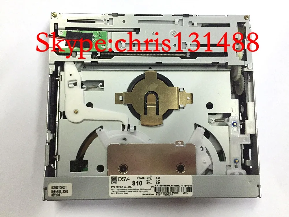 Совершенно новый DVS КОРЕЯ DVD механизм DSV 810 810A привод погрузчик с RAE3050 лазером для