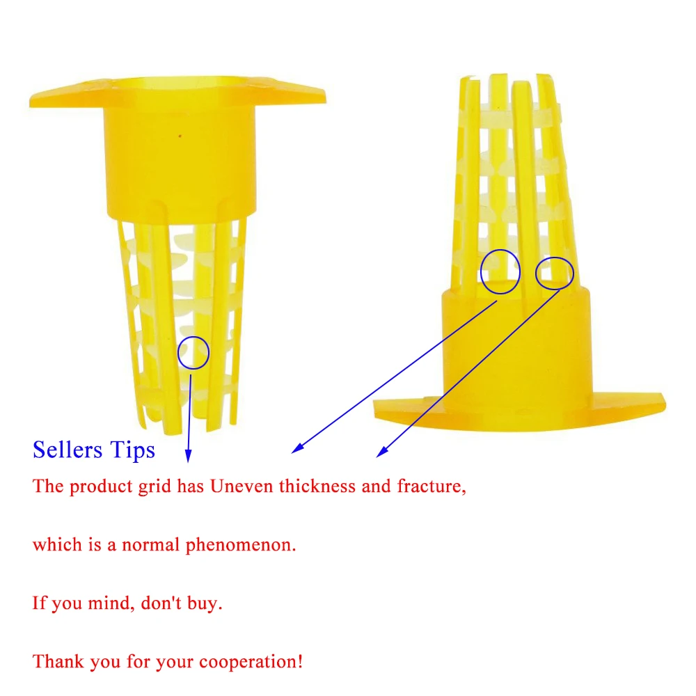 20 шт. принадлежности Инструменты для улья пчелиный Король Защитная крышка инструменты для выращивания новые пчелы королева клетки пластиковые анти укуса аксессуары