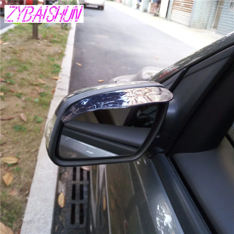 

2 pieces car rearview mirror waterproof awning rearview mirror eyebrows for Mini One Cooper R50 R52 R53 R55 R56 R60 R61 PACEMAN