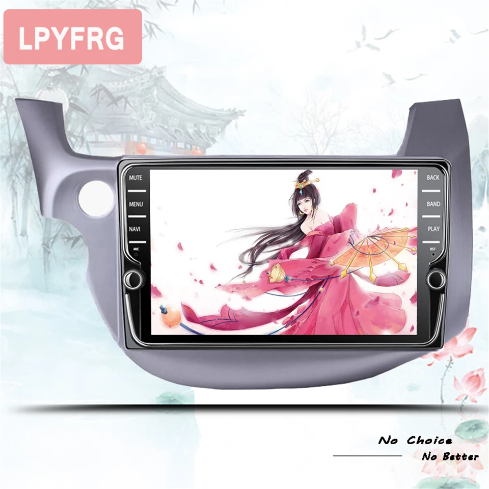 Cheap 2 Din 9" Octa Core Android 9.1 Fit HONDA FIT JAZZ 2006 - 2013 radio Head Unit Multimedia Navigation GPS gps dvd bluetooth player 2