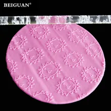 Форма прозрачный тиснение акриловые скалкой sugarcraft Торт Помадка Кондитерские украшения инструменты Инструменты для тортов