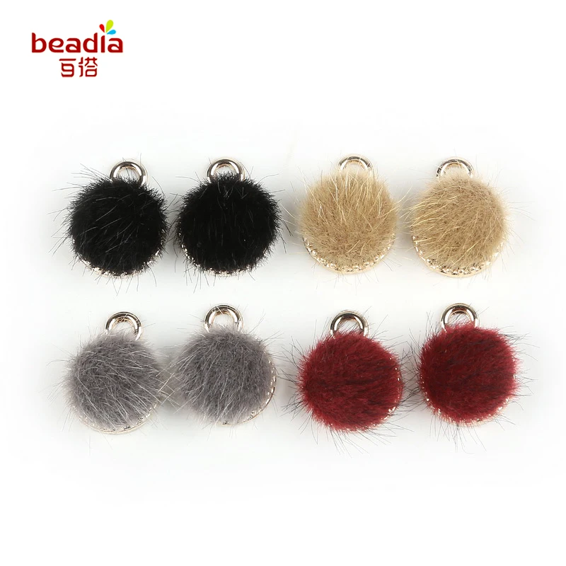 

2019 New Arrival 6-8pcs/bag Dia 13mm Aperture 3mm Alloy Charm Pendant Is Suitable for DIY Female Pendants Gifts