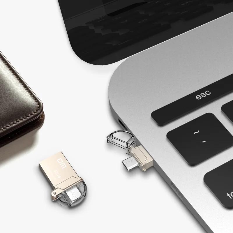 OTG USB флэш накопитель PD008 8 ГБ 16 32 2 0 с двойным разъемом используемым для смартфонов