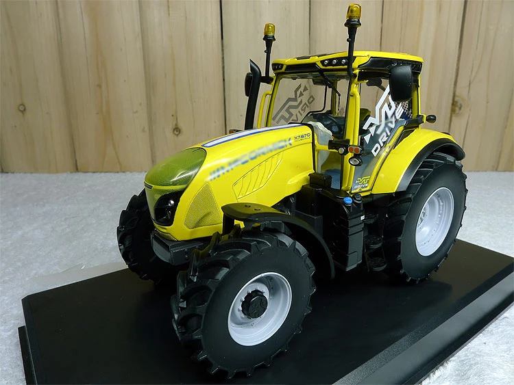 

rare Special Offer 1:32 X7.6 (REP156) Tractor Agricultural Vehicle Model Yellow Limited Edition Alloy Collection Model