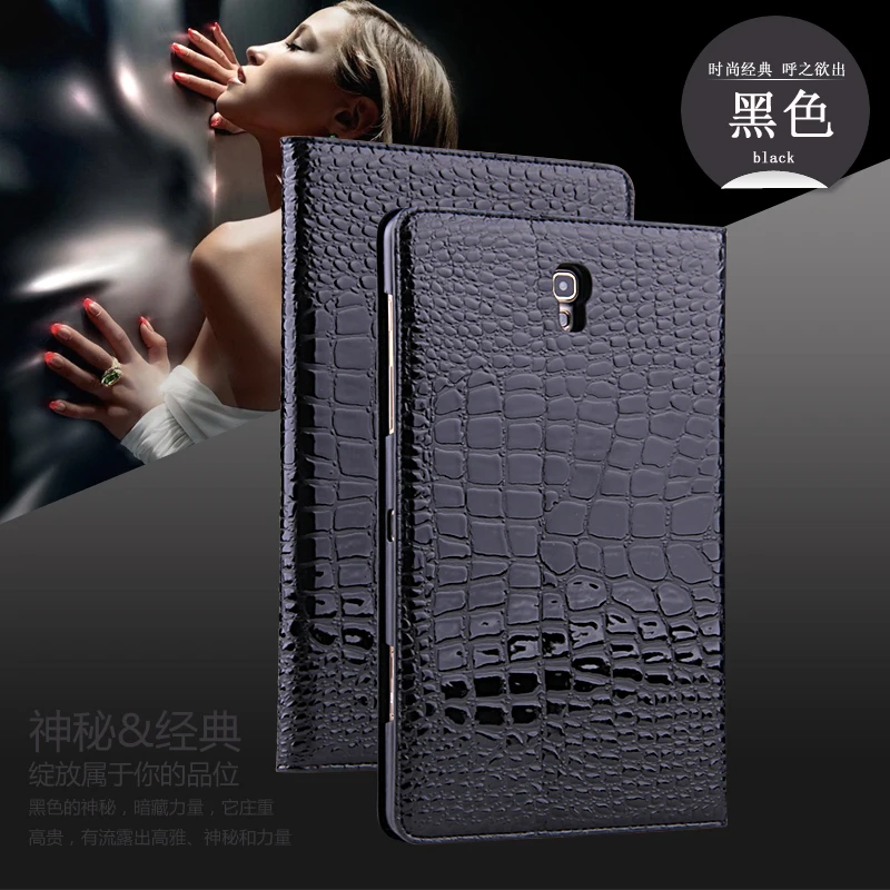 Новинка 2014! Роскошный Золотой ультратонкий умный кожаный чехол для Samsung Galaxy Tab S 8 4