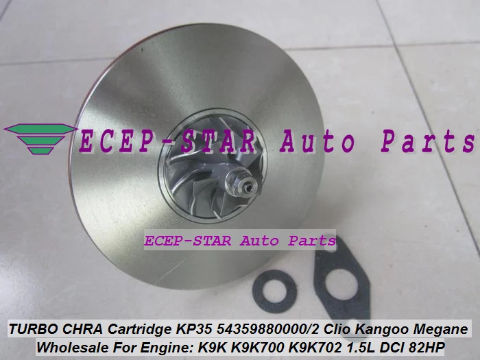 Turbo Cartridge CHRA KP35 54359880000 54359880002 For NISSAN Almera For Renault Clio Kangoo Megane K9K K9K702 1.5L (4)