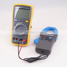 Fluke 15B+ плюс Автоматический диапазон цифровой измерительный мультиметр+ хольдпик HP-605A Зажим адаптер 600A AC/DC Ток Мощность СВЕТОДИОДНЫЙ 45 мм челюсти