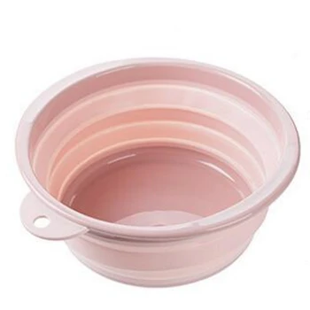 

3Pc Portable Folding Bucket Foldable Basin Tourism Outdoor Folding Bucket Fishing Promotion Camping Car Wash Bucket Outdoor Ca