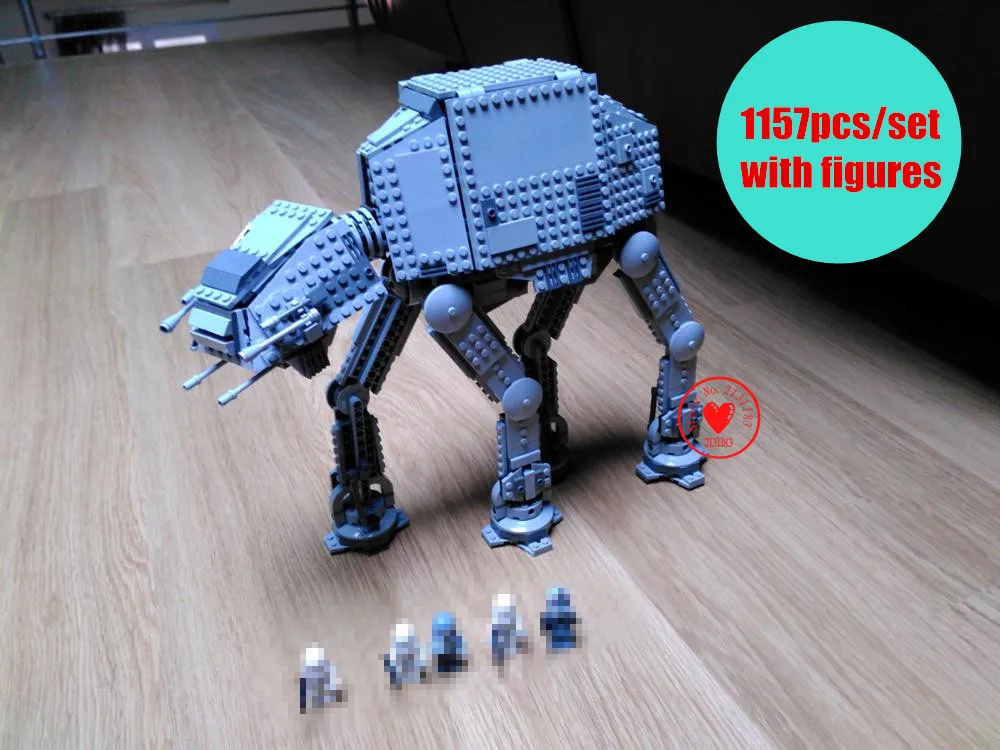 

New Force Awaken AT-AT Transpotation Armored Robot fit legoings star wars figures robot Building Blocks Bricks 75054 Toys gift