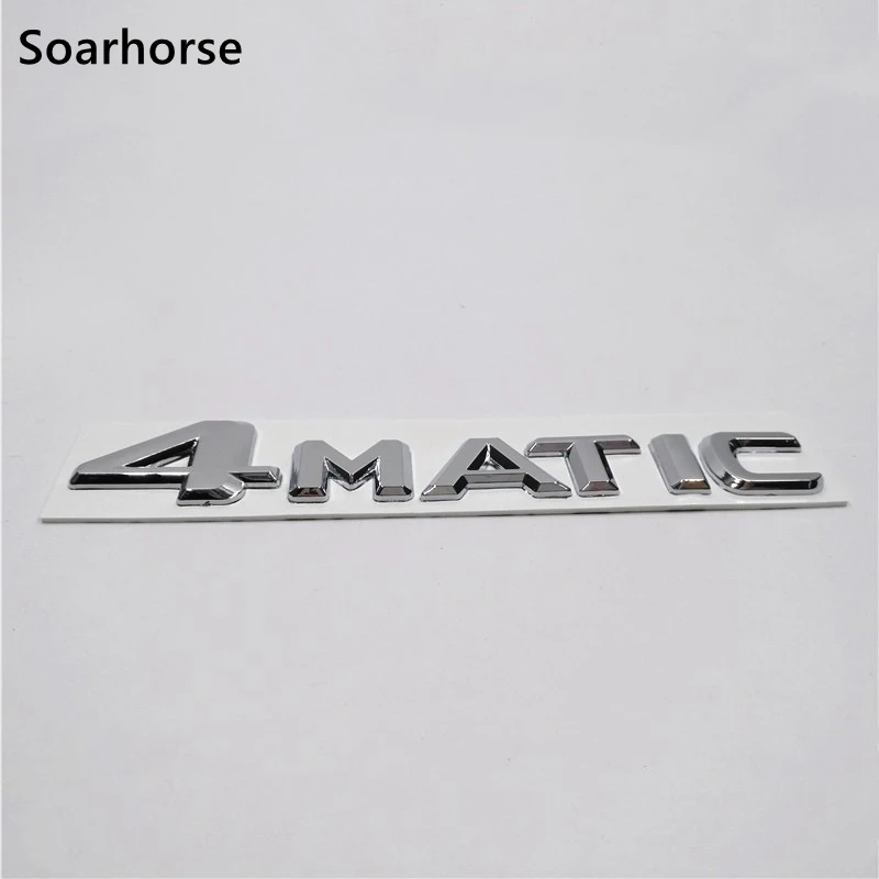 Soarhorse для Mercedes Benz 4matic 2009 2017 автомобильная Задняя эмблема Turnk наклейка Для AMG E Class C