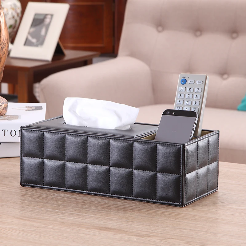 

Belt storage tissue box brief Small tissue box storage box desktop sundries mobile phone remote control storage box
