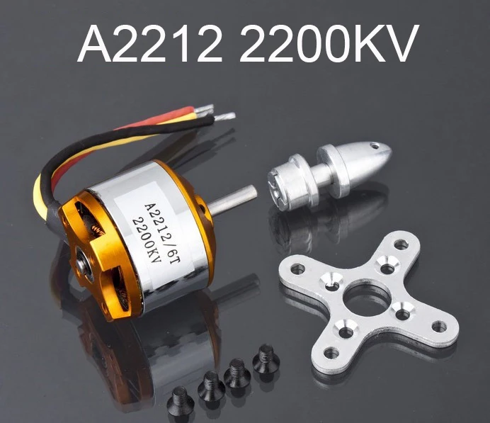 1 шт. A2212 1000KV 1400KV 2200KV Brushless XXD HW30A 30A ESC для радиоуправляемого дрона самолета