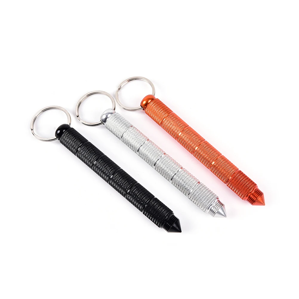 

Hunting Camping Flat Headed Key Ring Tools + Sheath Camping Outdoor Survival Hiking New