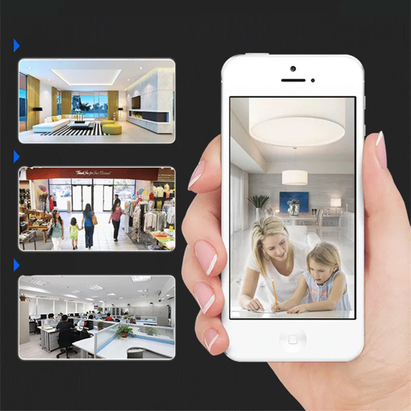  HYASIA HD Nube IP Camera Wireless Intelligente Auto Tracking Di Casa CCTV di Sorveglianza di Sicure