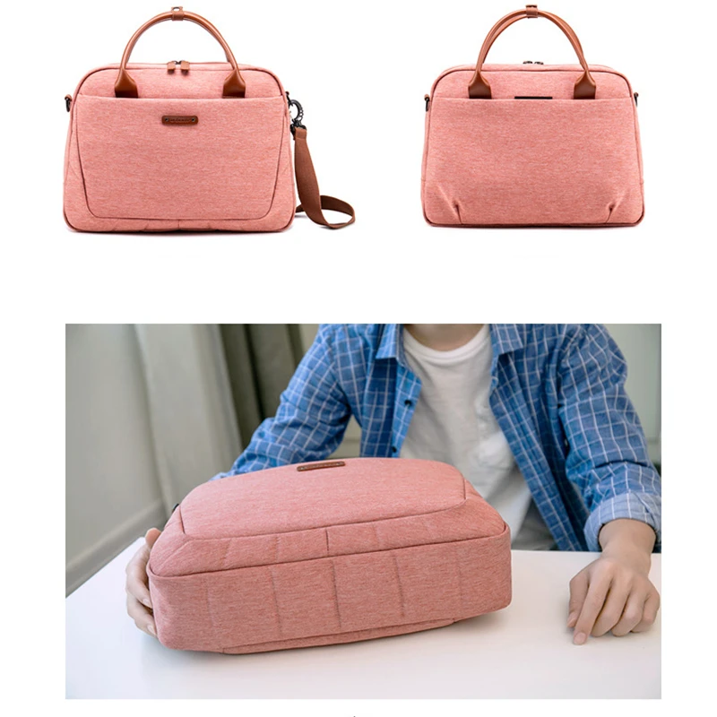 Waterproof Laptop Bag Sleeve Case for 14 15 15.6 inch Casual Women Notebook Bag for Macbook Pro 15 Xiaomi HP Messenger Handbag