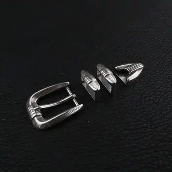 

Leather Craft Hardware 1''(25mm) Classic Belt Buckle Set 903573S-25 SRTP Finish