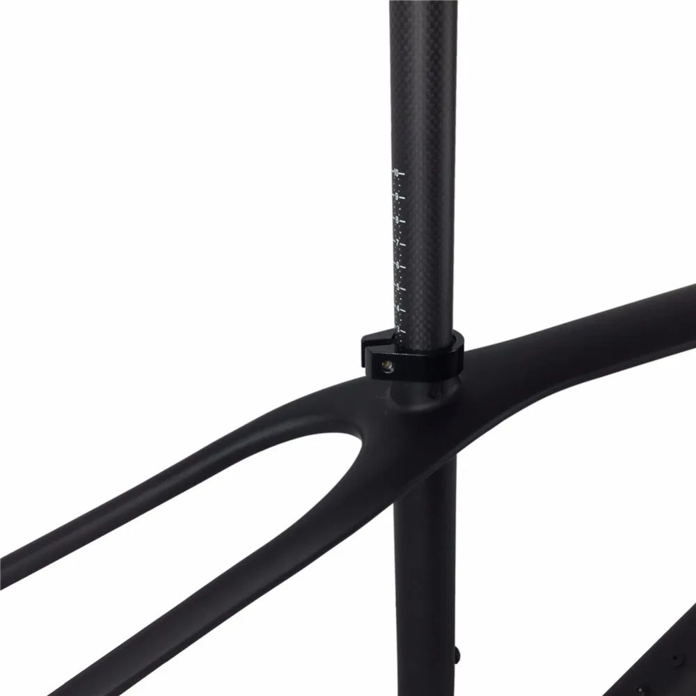 Sale T1000 Full Carbon Fiber MTB Bike Framesets, 27.5er 29er MTB Mountain Bicycle Carbon Frame+Fork+Seatpost+Handlebar+Stem PF30 8